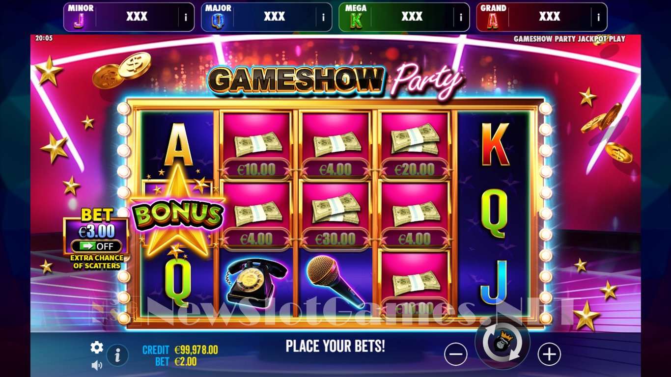 Gameshow Party Slot Slot Image in Demo - pic. 5