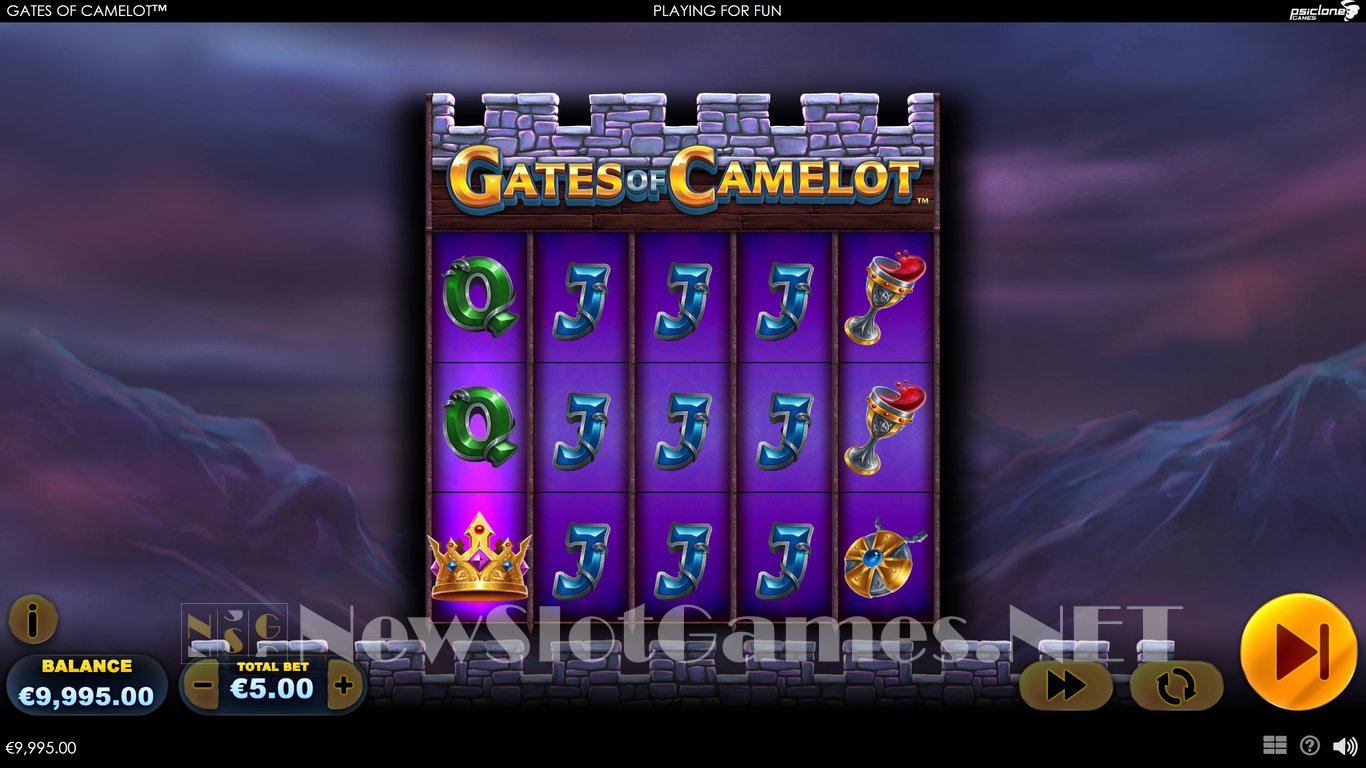 Gates of Camelot Slot Demo Image