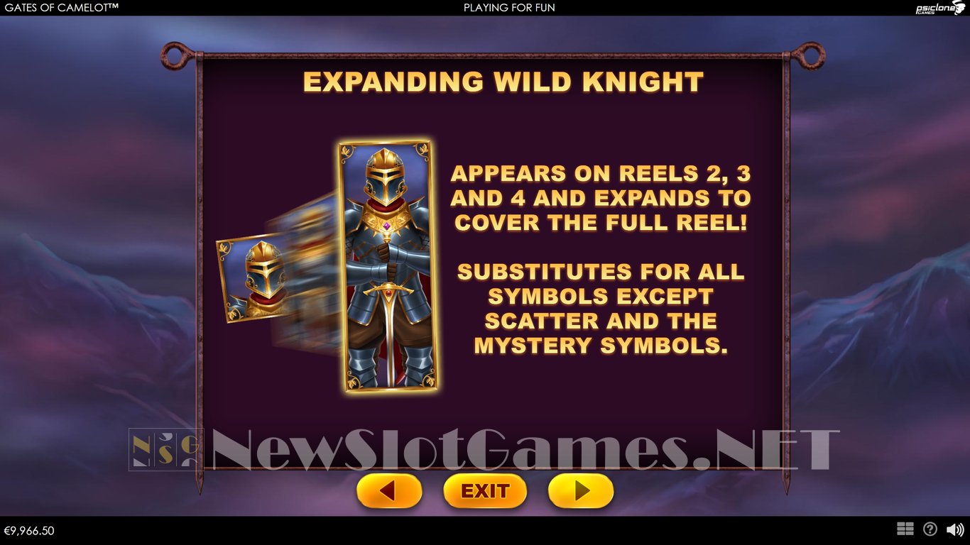 Gates of Camelot Slot Slot Image in Demo - pic. 8