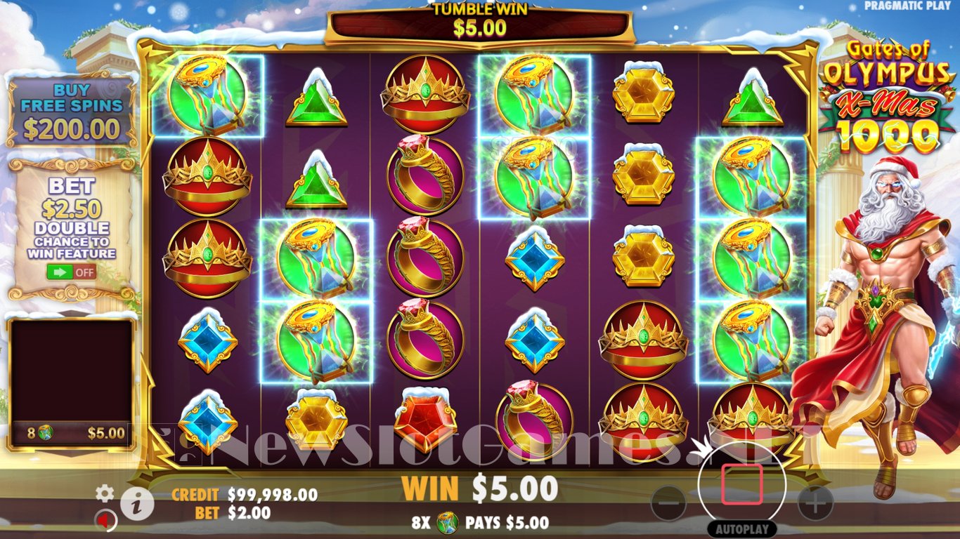 Gates of Olympus Xmas 1000 Slot Demo Image