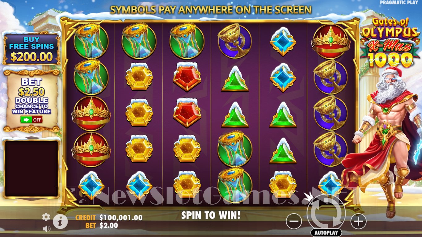 Gates of Olympus Xmas 1000 Slot Slot Image in Demo - pic. 2