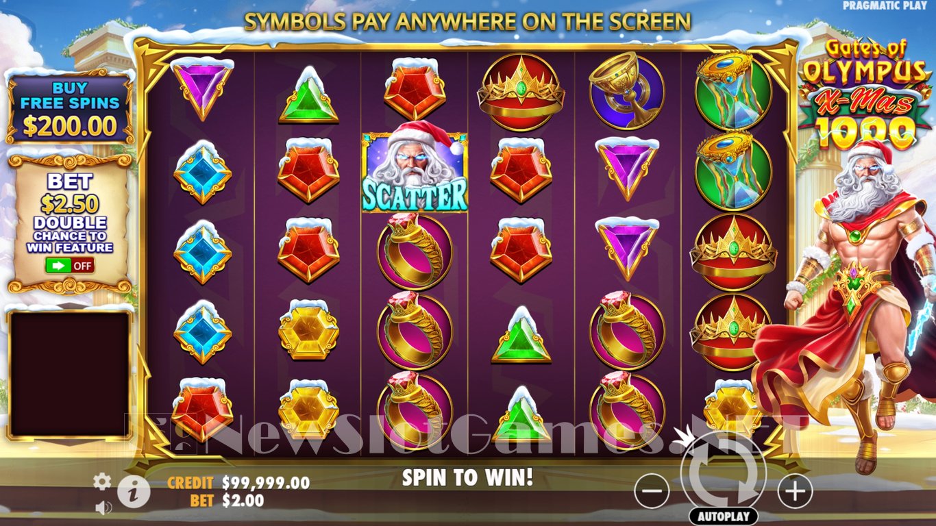 Gates of Olympus Xmas 1000 Slot Slot Image in Demo - pic. 3
