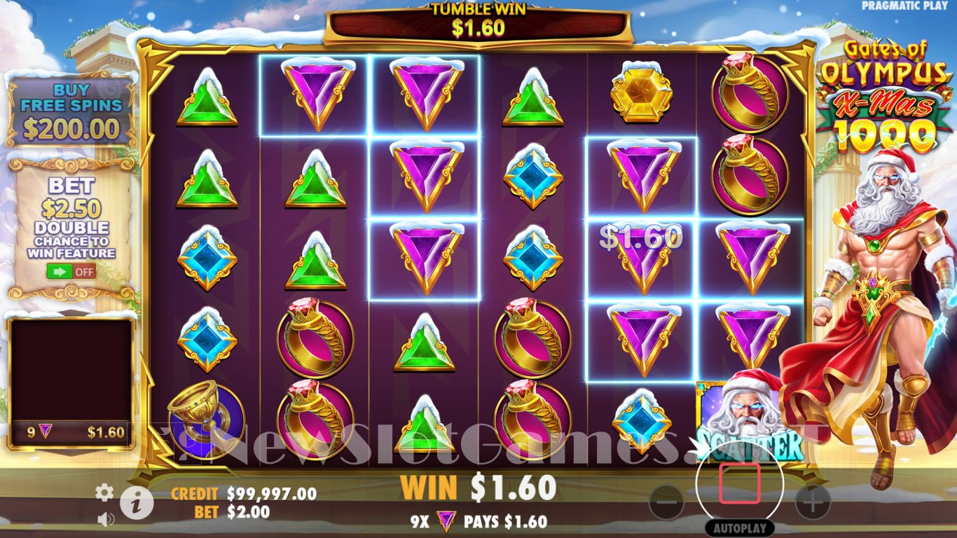 Gates of Olympus Xmas 1000 Slot Slot Image in Demo - pic. 4