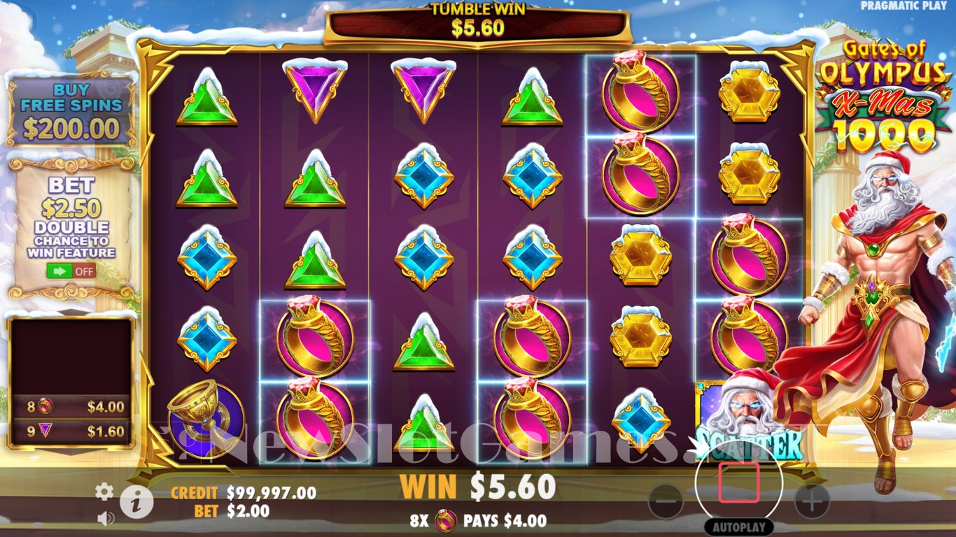 Gates of Olympus Xmas 1000 Slot Slot Image in Demo - pic. 5