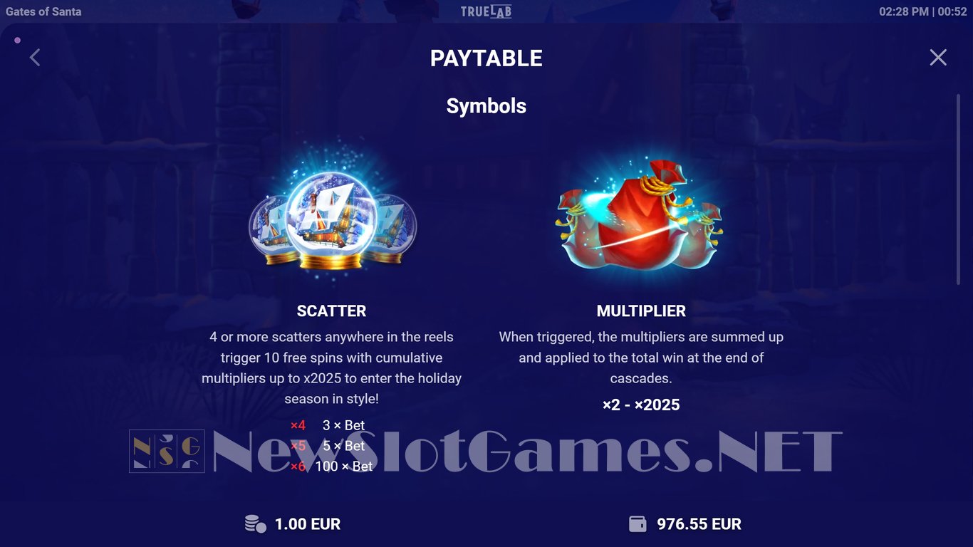 Gates of Santa Slot Slot Image in Demo - pic. 13