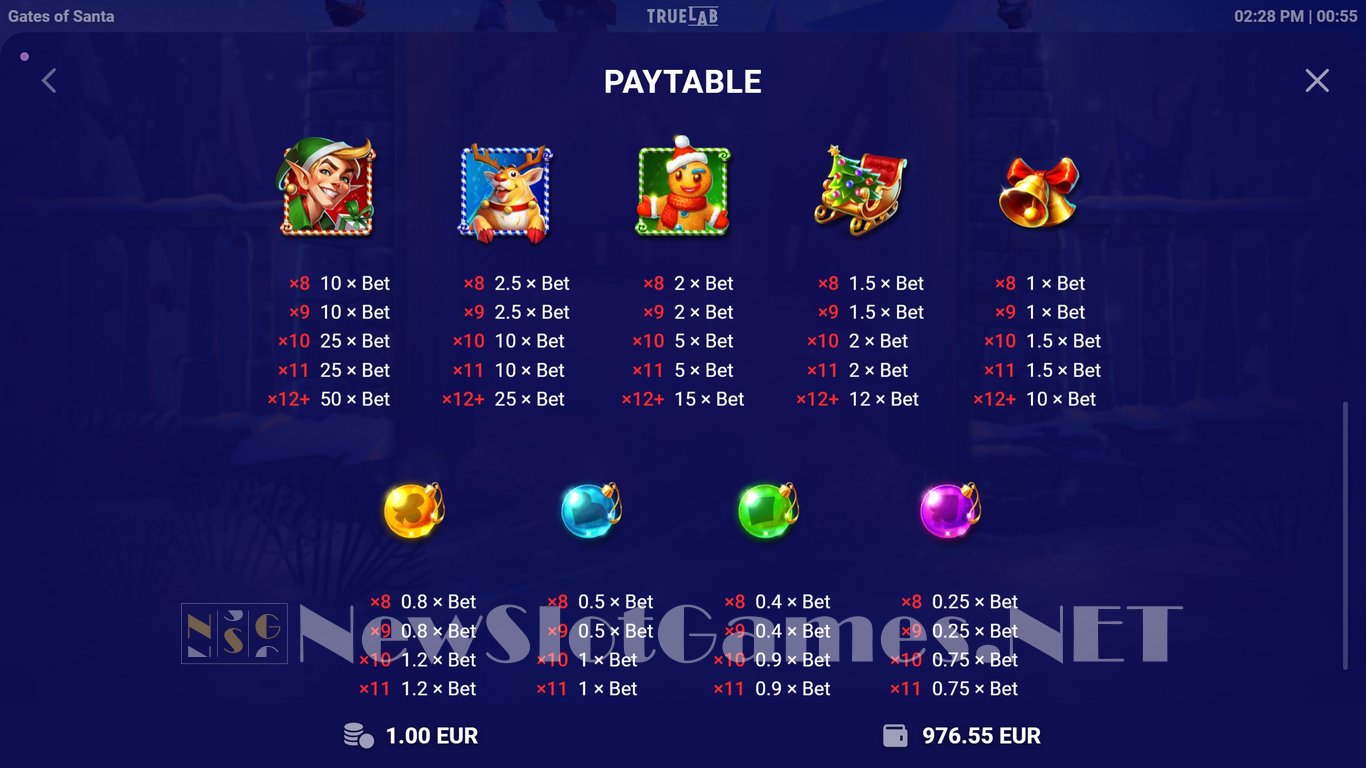 Gates of Santa Slot Slot Image in Demo - pic. 15