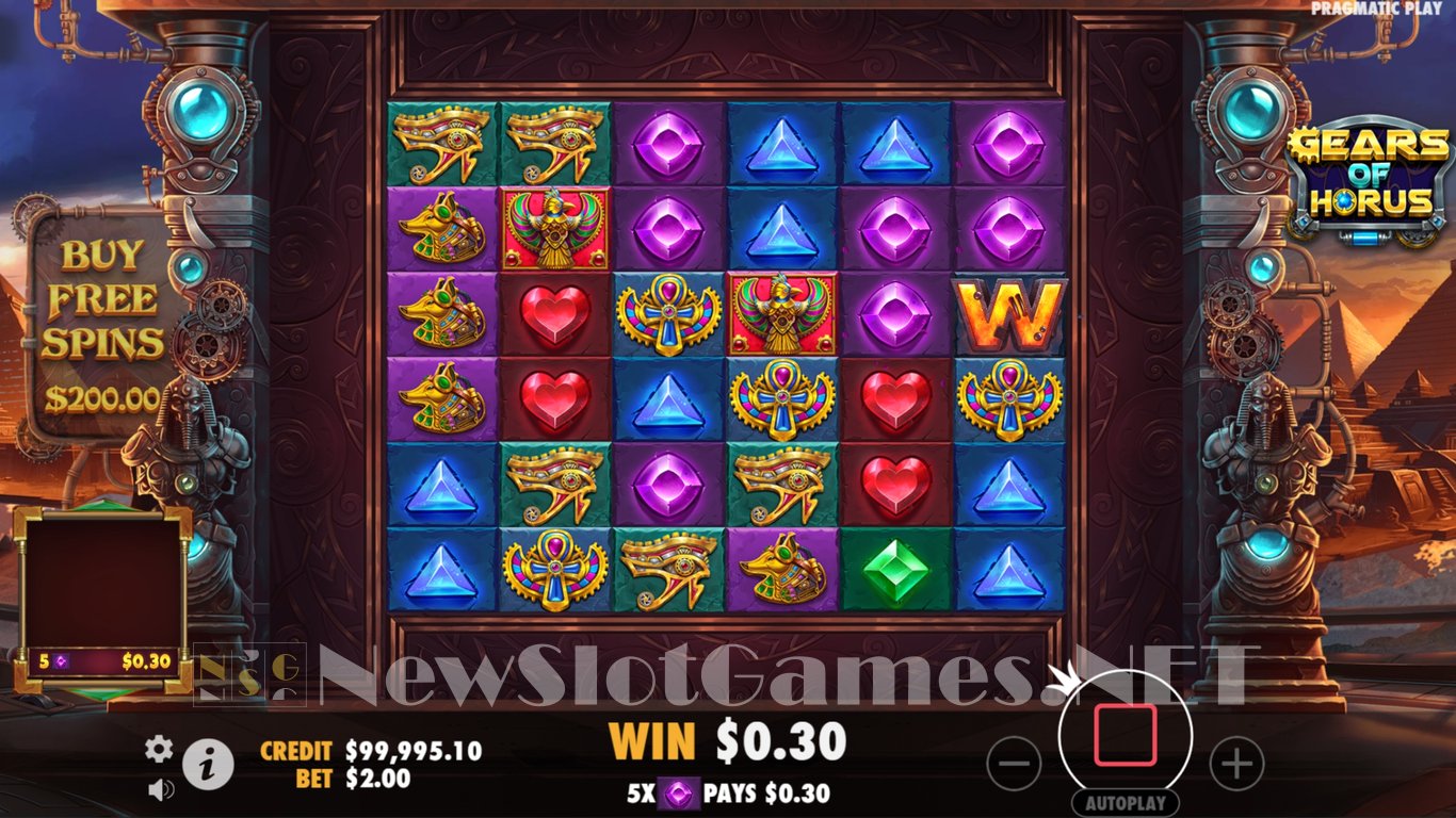 Gears of Horus Slot Slot Image in Demo - pic. 2