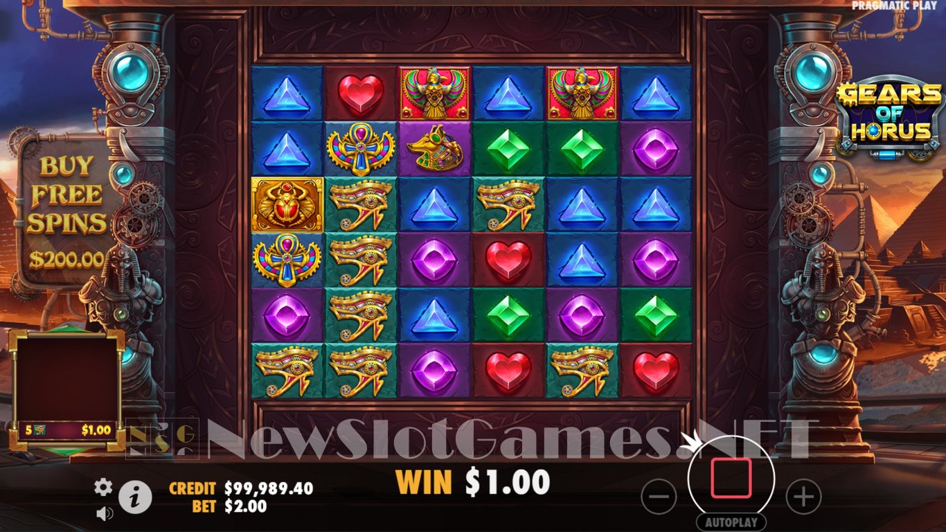 Gears of Horus Slot Slot Image in Demo - pic. 5