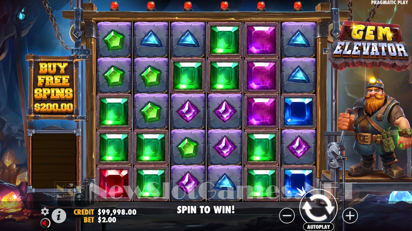 Gem Elevator Slot Demo Image