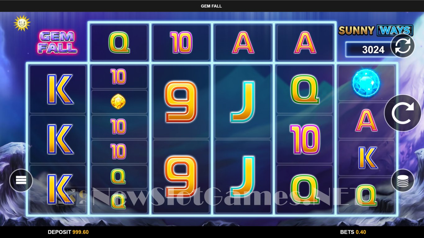 Gem Fall Slot Demo Image