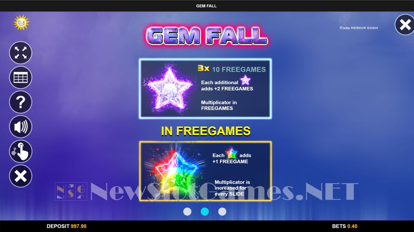 Gem Fall Slot Slot Image in Demo - pic. 6