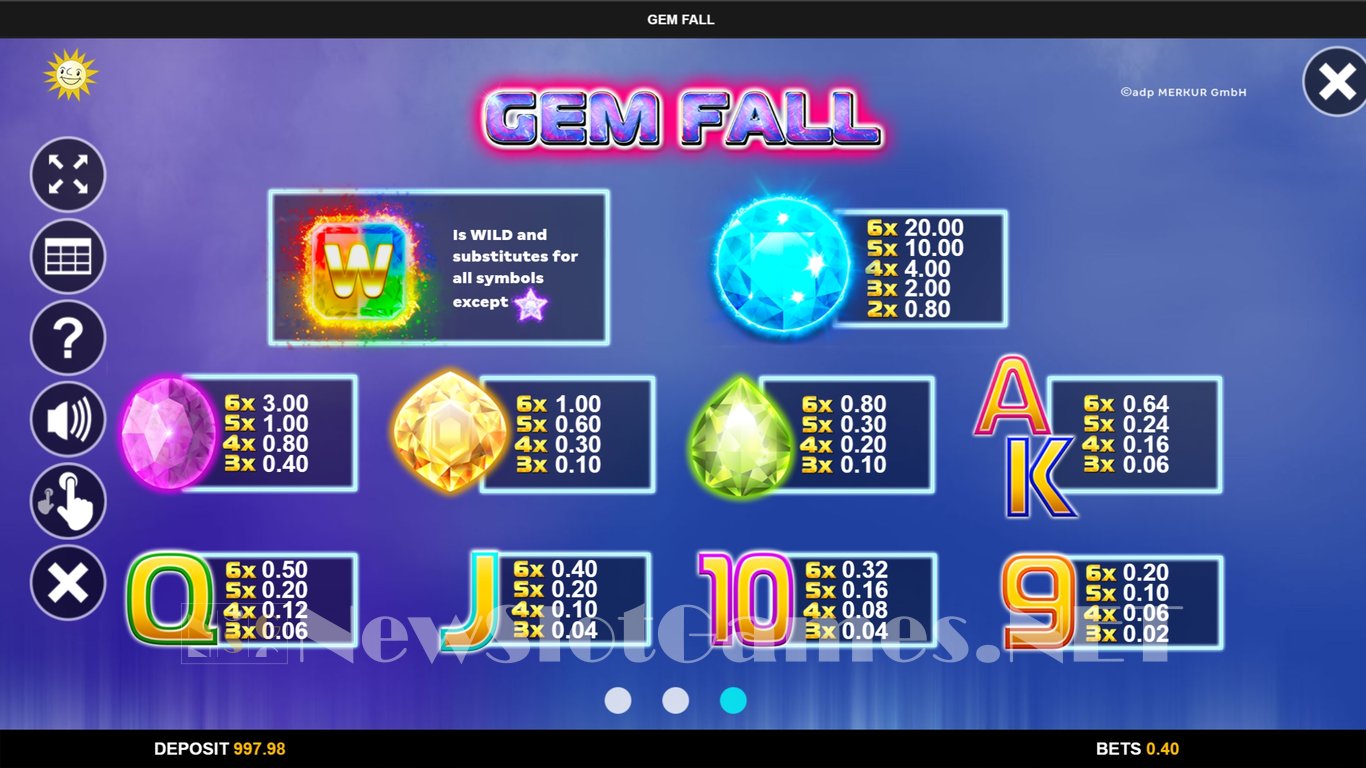 Gem Fall Slot Slot Image in Demo - pic. 7