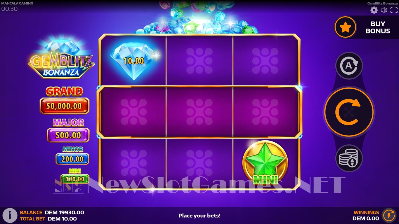 GemBlitz Bonanza Slot Slot Image in Demo - pic. 4