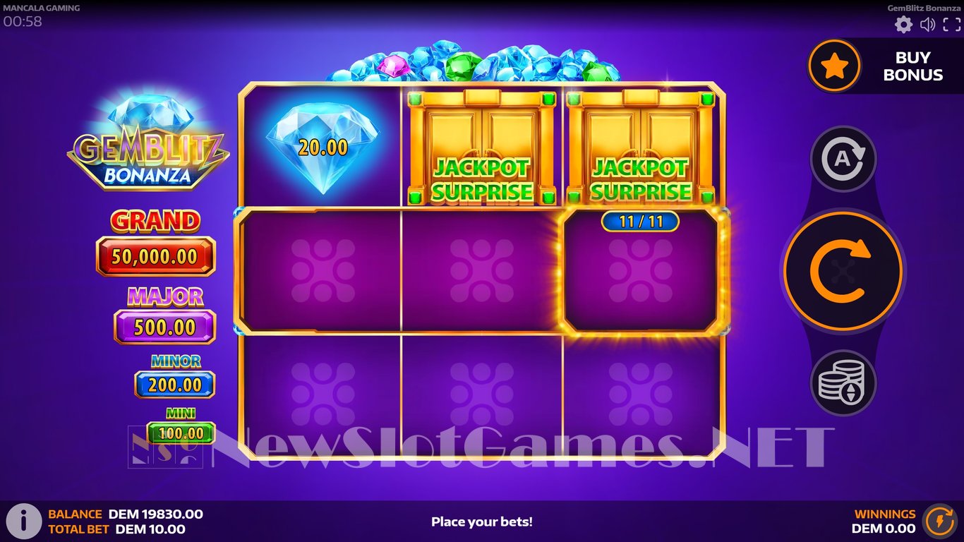 GemBlitz Bonanza Slot Slot Image in Demo - pic. 6