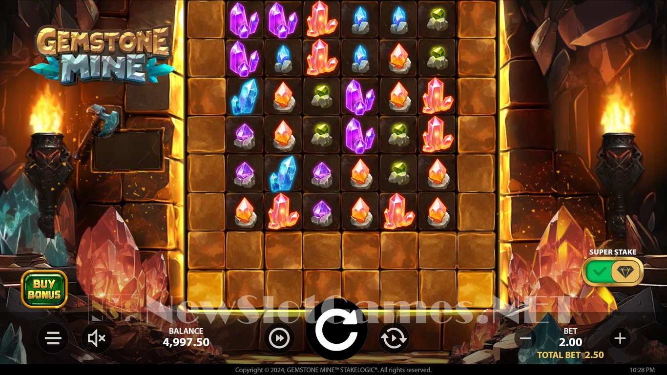 Gemstone Mine Slot Demo Image