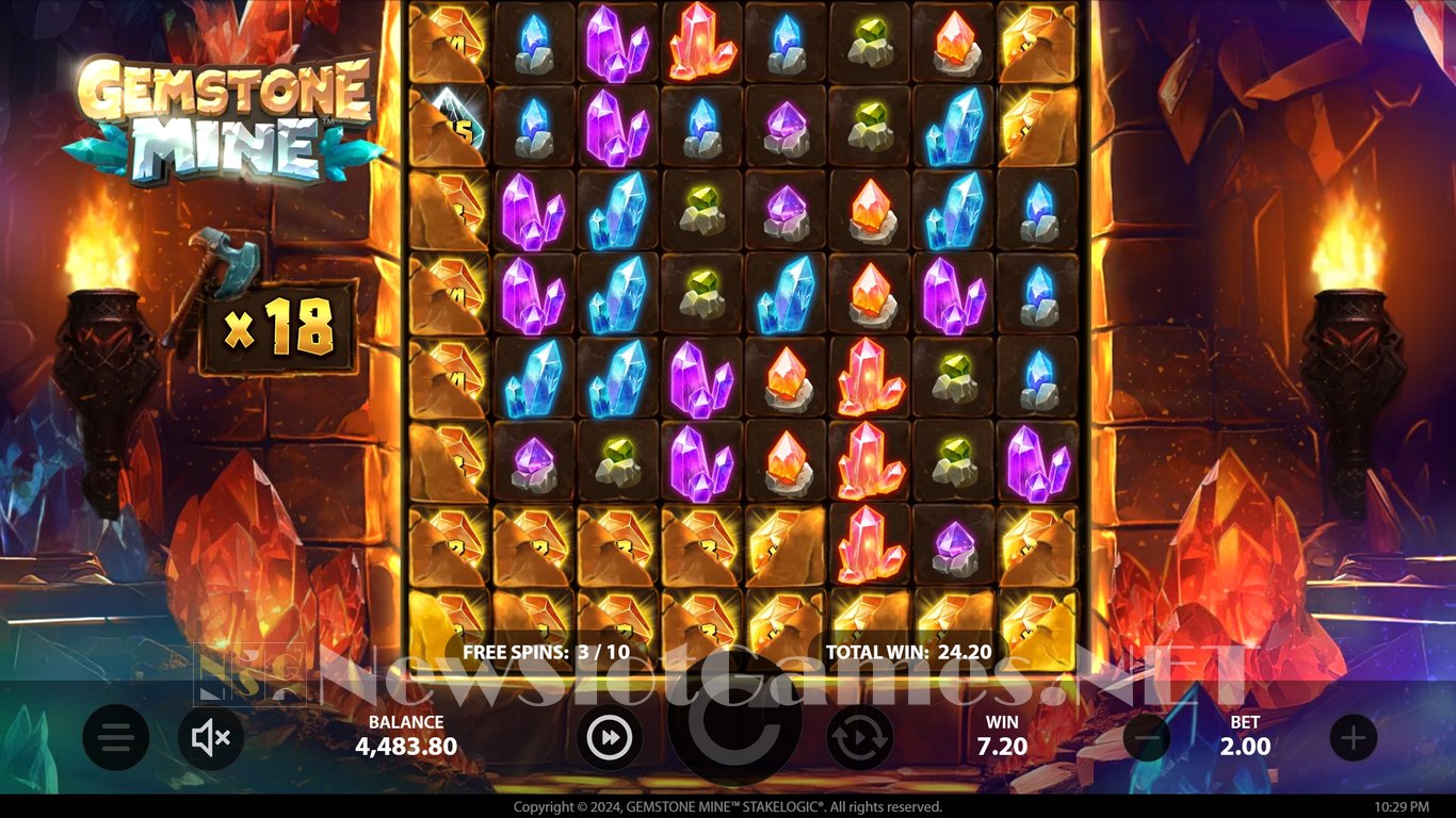 Gemstone Mine Slot Slot Image in Demo - pic. 12