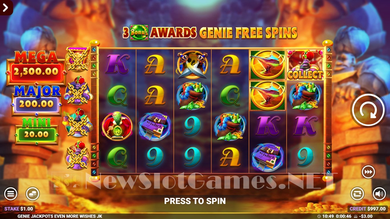 Genie Jackpots Even More Wishes Slot Slot Image in Demo - pic. 3