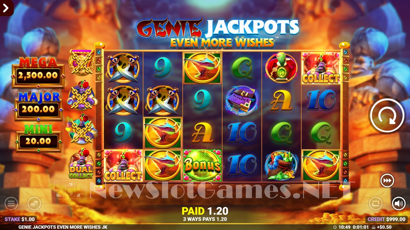 Genie Jackpots Even More Wishes Slot Slot Image in Demo - pic. 8