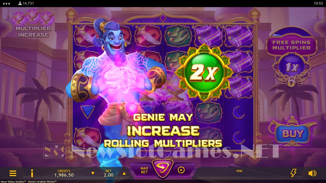 Genie riches login