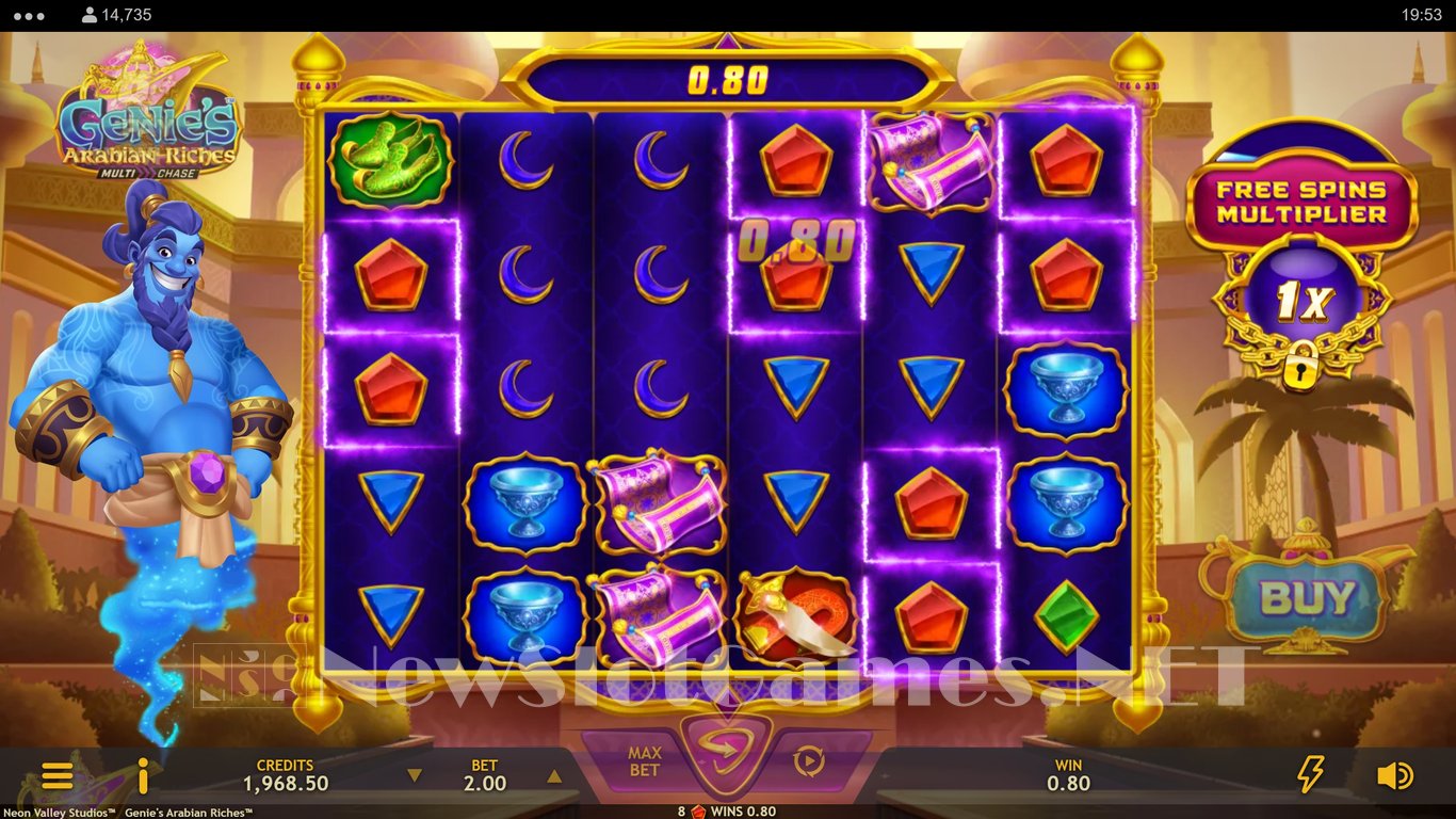 Genies Arabian Riches Slot Slot Image in Demo - pic. 5