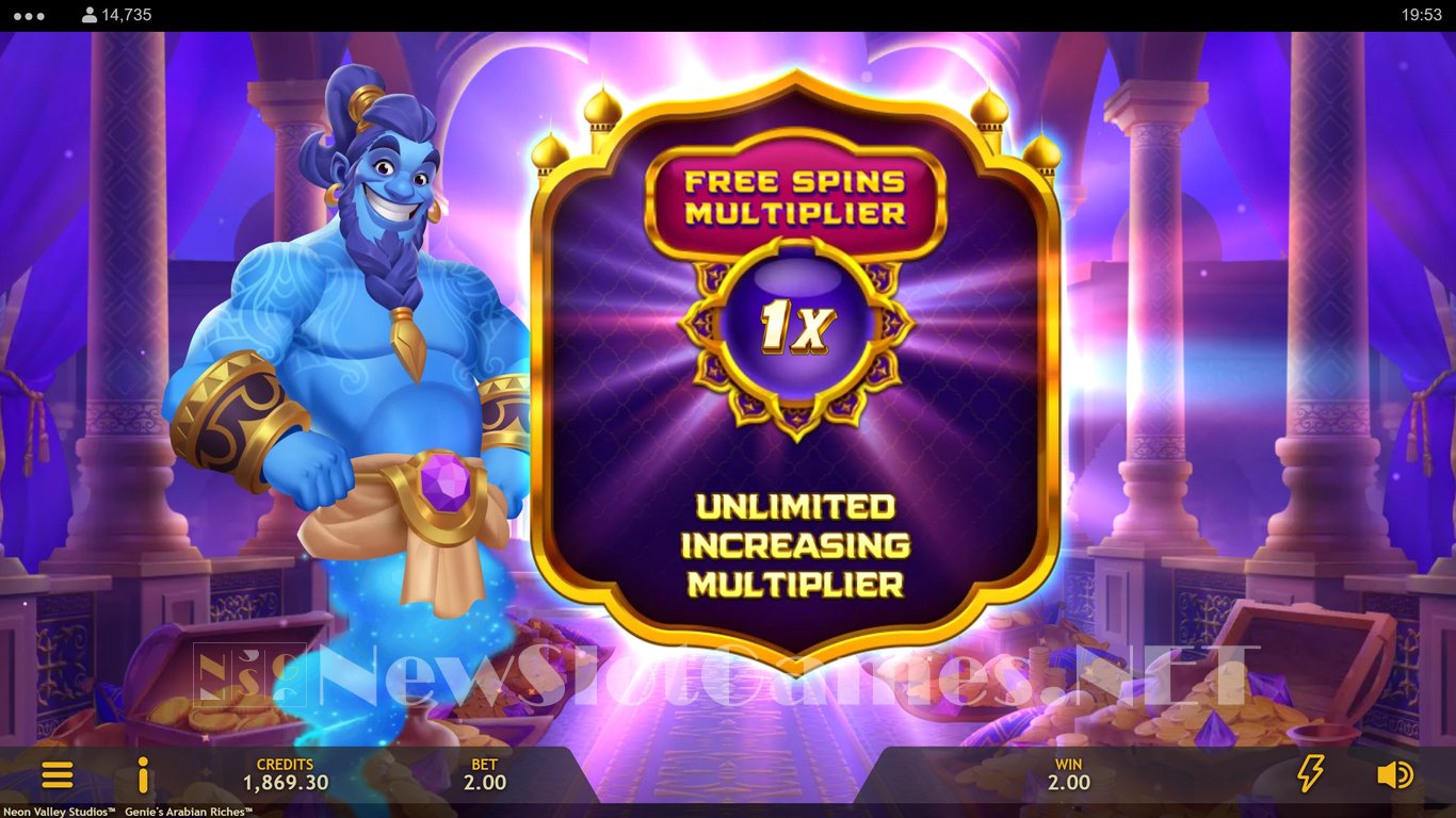 Genies Arabian Riches Slot Slot Image in Demo - pic. 9