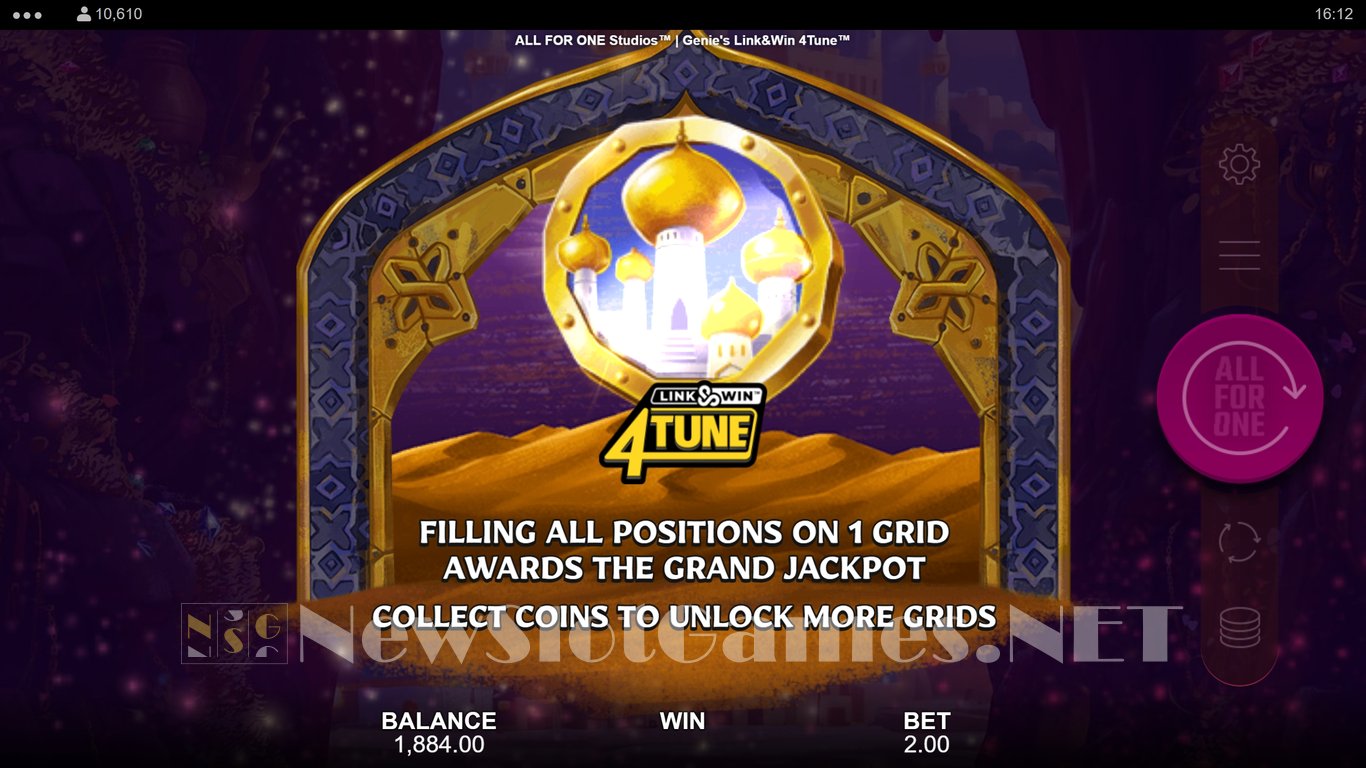 Genies Link & Win 4Tune Slot Slot Image in Demo - pic. 8