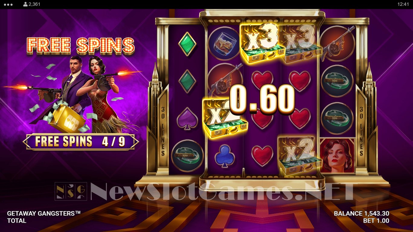 Getaway Gangsters Slot Slot Image in Demo - pic. 10