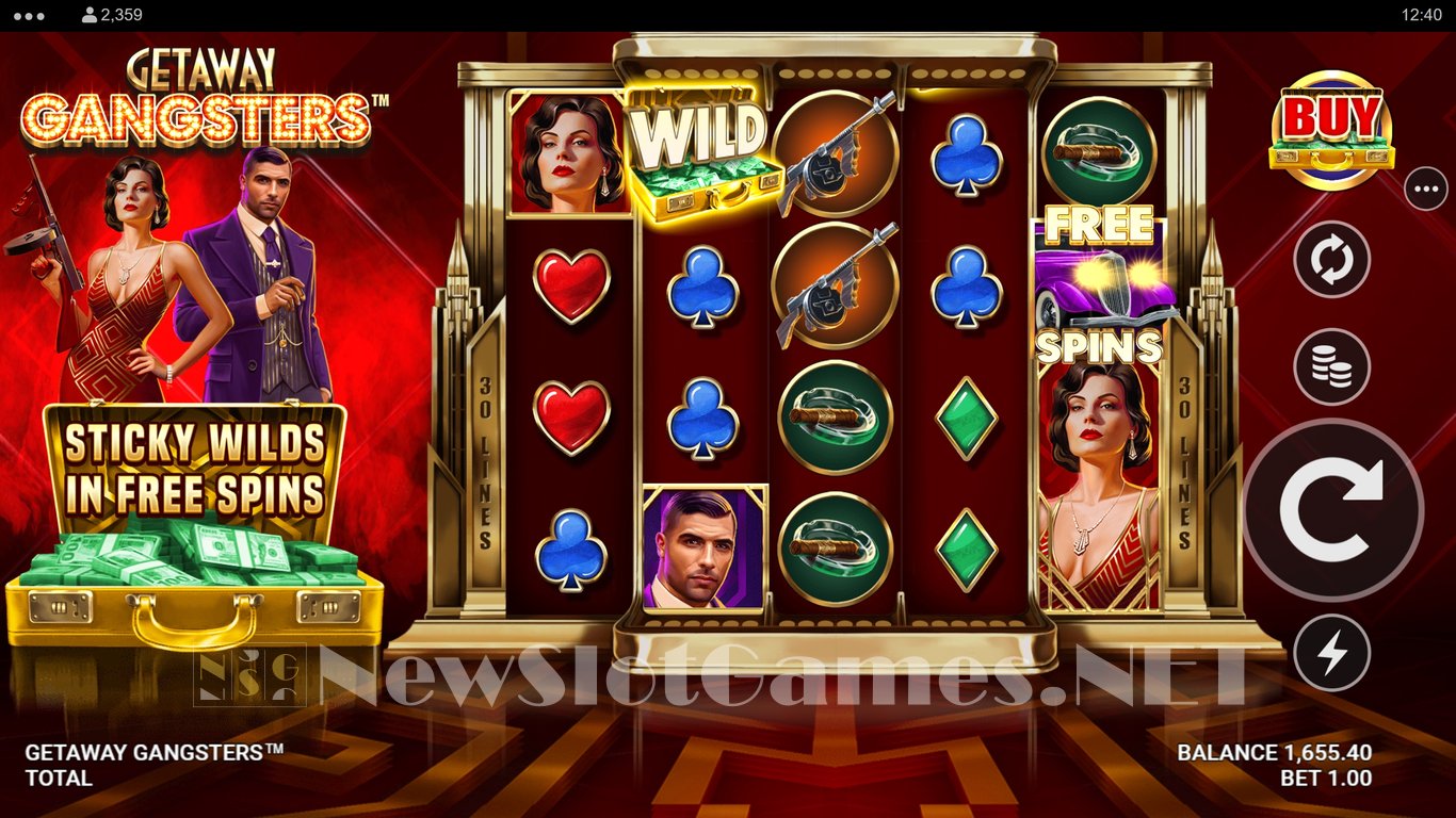 Getaway Gangsters Slot Slot Image in Demo - pic. 4