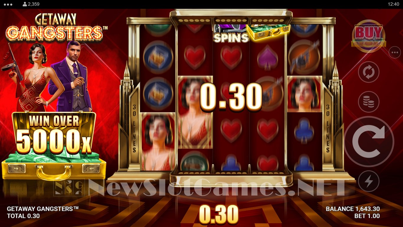 Getaway Gangsters Slot Slot Image in Demo - pic. 6