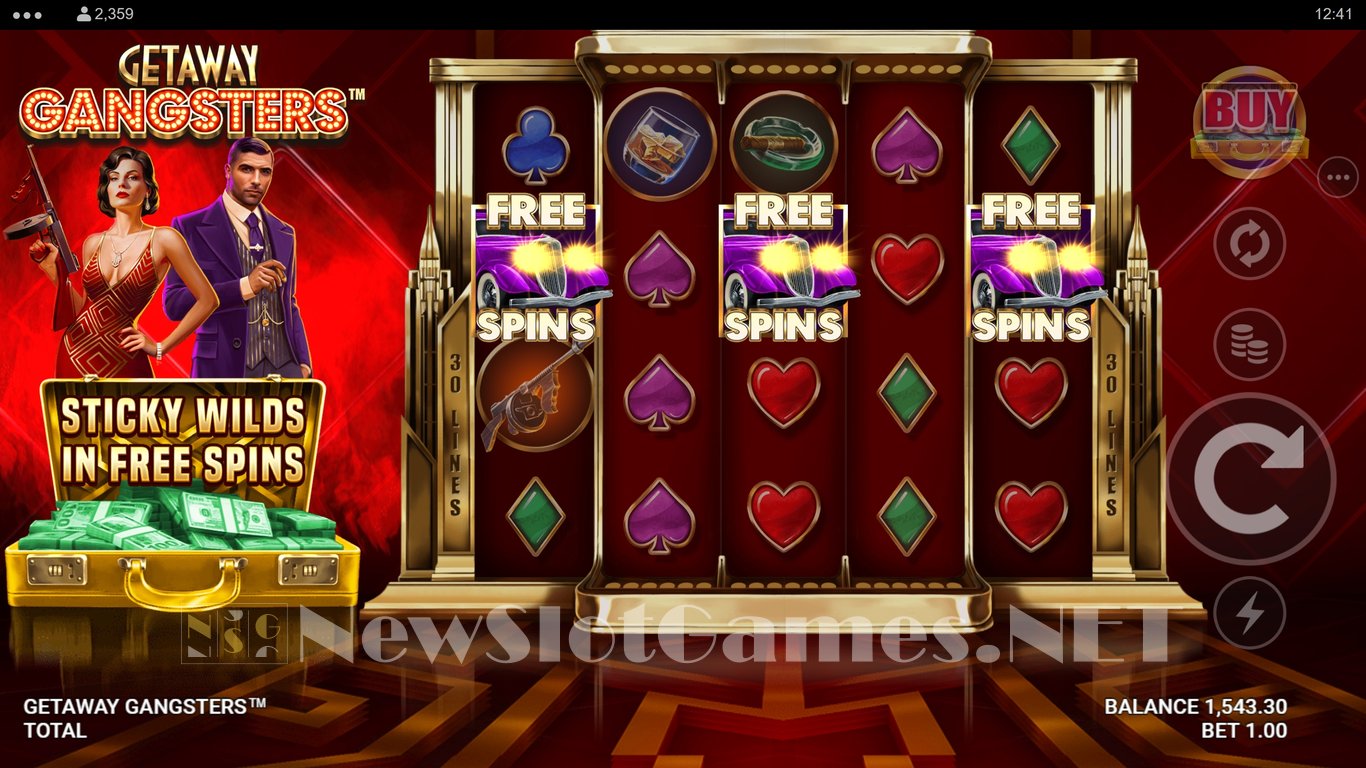 Getaway Gangsters Slot Slot Image in Demo - pic. 8