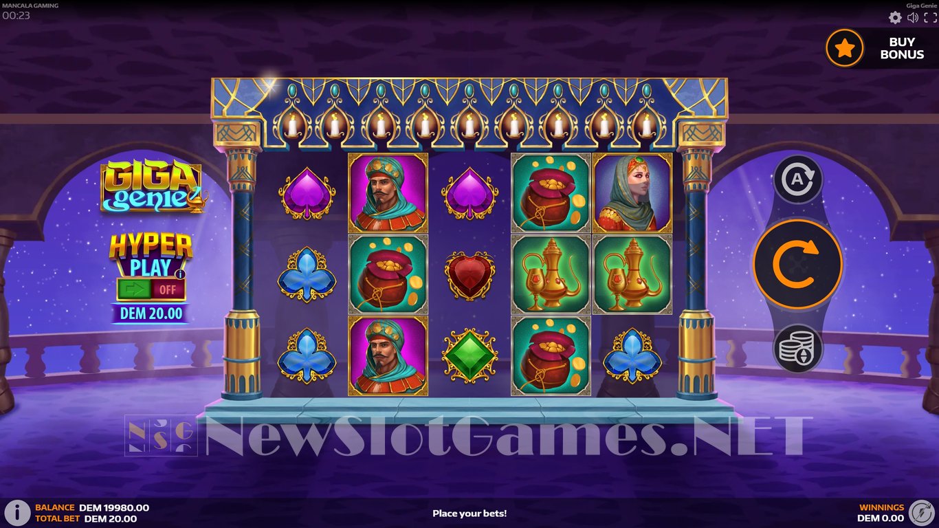 Giga Genie Slot Demo Image