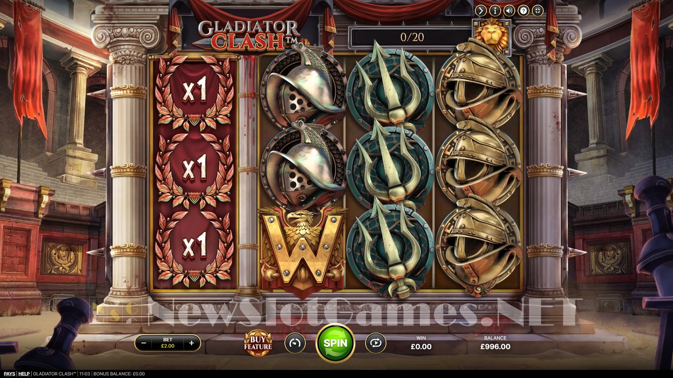 Gladiator Clash Slot Slot Image in Demo - pic. 2
