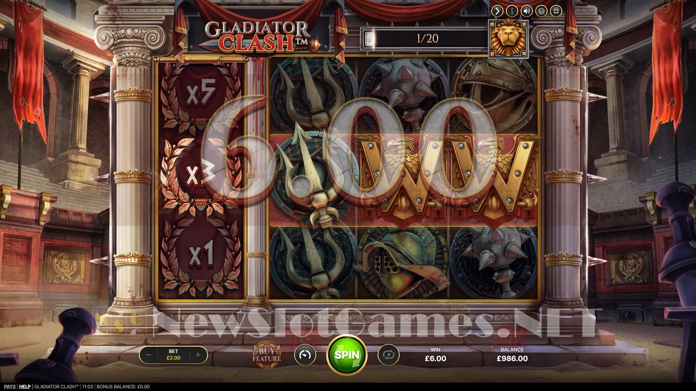 Gladiator Clash Slot Slot Image in Demo - pic. 4