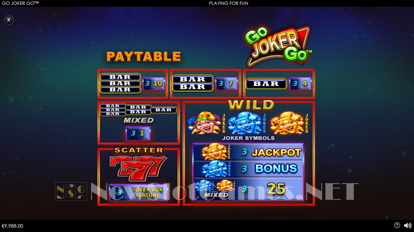 Go Joker Go Slot Slot Image in Demo - pic. 7