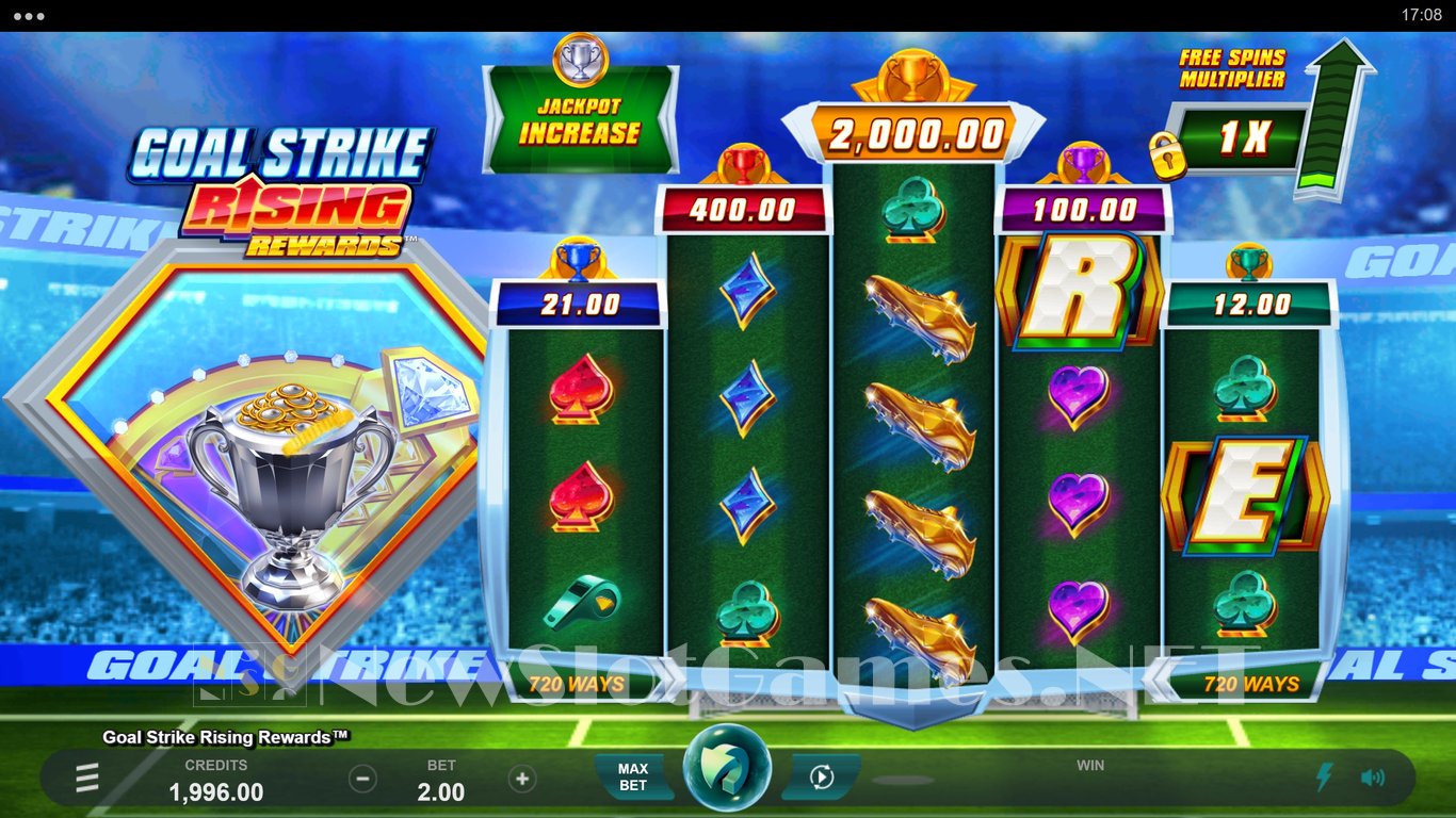 Goal Strike Rising Rewards Slot Slot Image in Demo - pic. 2