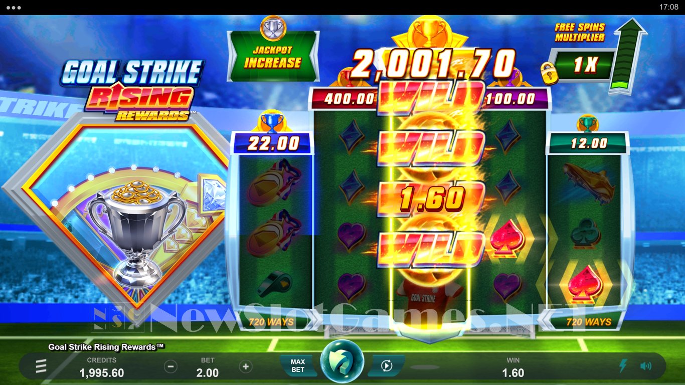 Goal Strike Rising Rewards Slot Slot Image in Demo - pic. 3