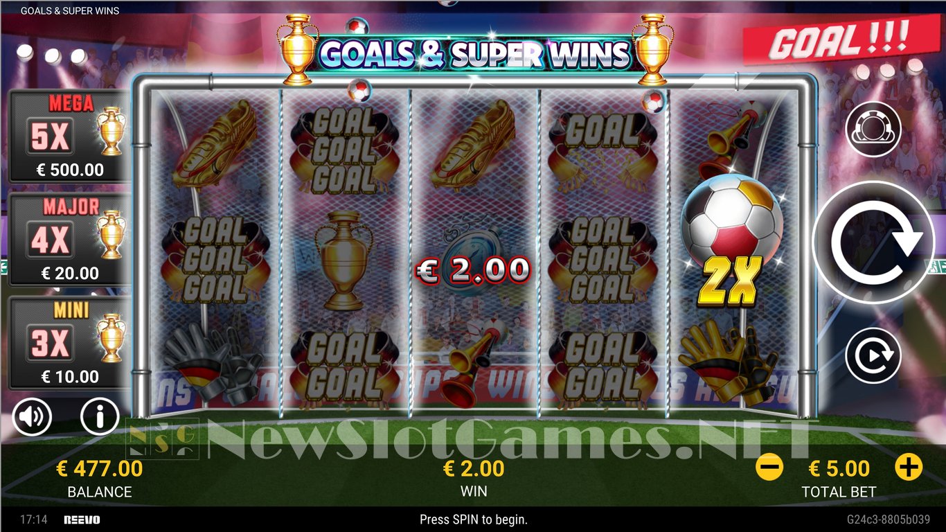 Goals & Super Wins Slot Slot Image in Demo - pic. 5