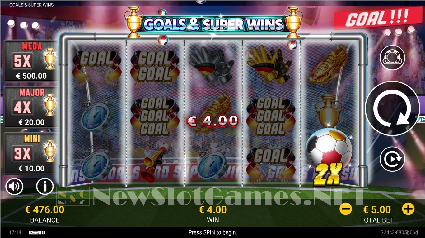 Goals & Super Wins Slot Slot Image in Demo - pic. 6