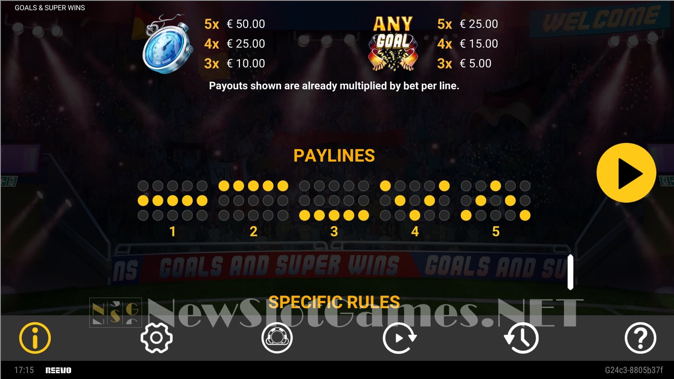 Goals & Super Wins Slot Slot Image in Demo - pic. 9
