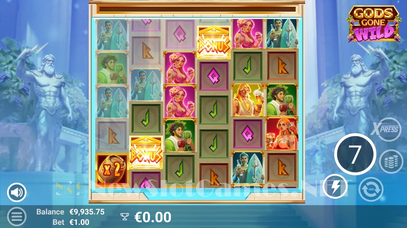 Gods Gone Wild Slot Slot Image in Demo - pic. 11