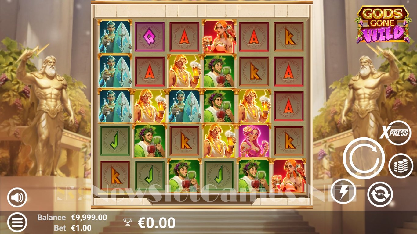 Gods Gone Wild Slot Slot Image in Demo - pic. 2