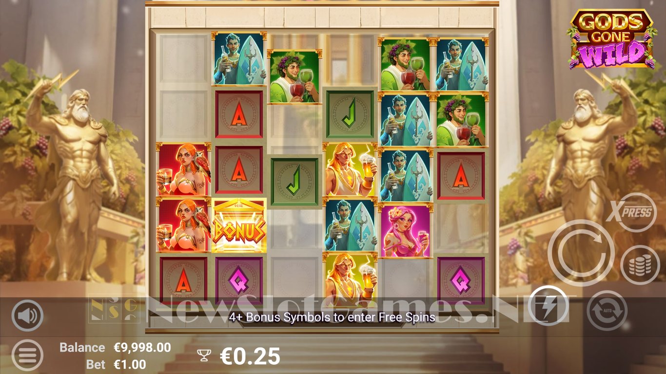 Gods Gone Wild Slot Slot Image in Demo - pic. 3