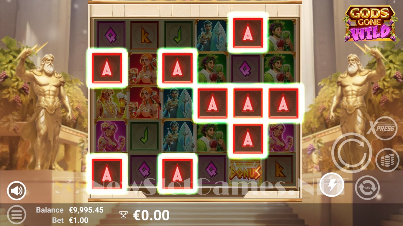 Gods Gone Wild Slot Slot Image in Demo - pic. 7
