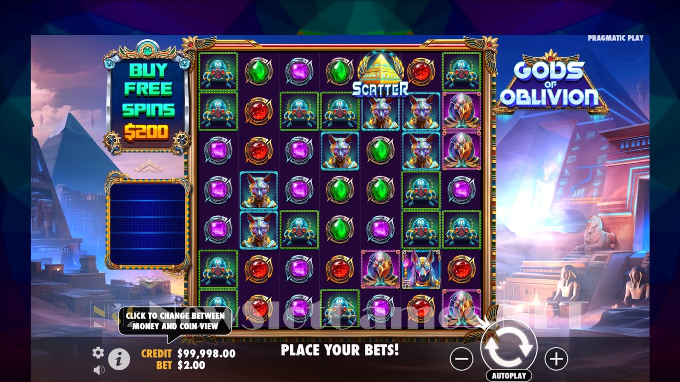 Gods of Oblivion Slot Demo Image
