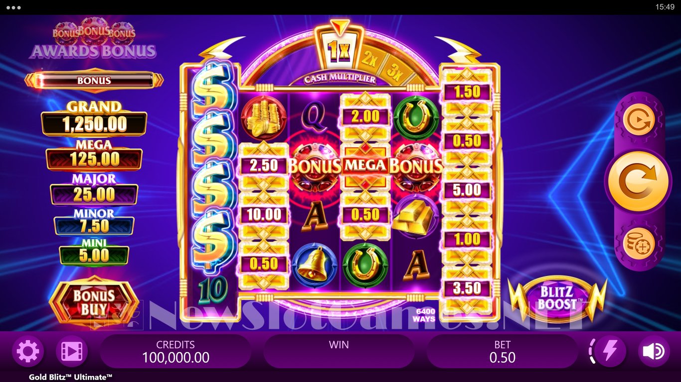 Gold Blitz Ultimate Slot Demo Image