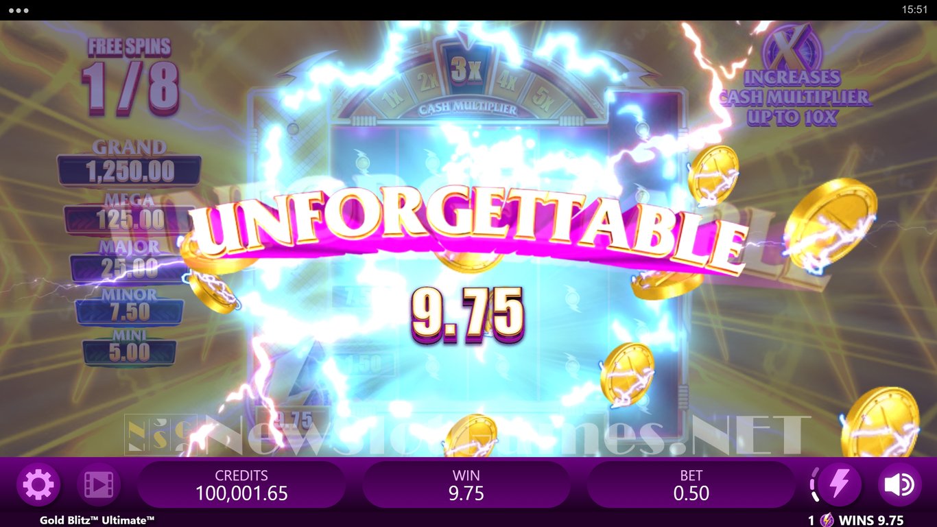 Gold Blitz Ultimate Slot Slot Image in Demo - pic. 16