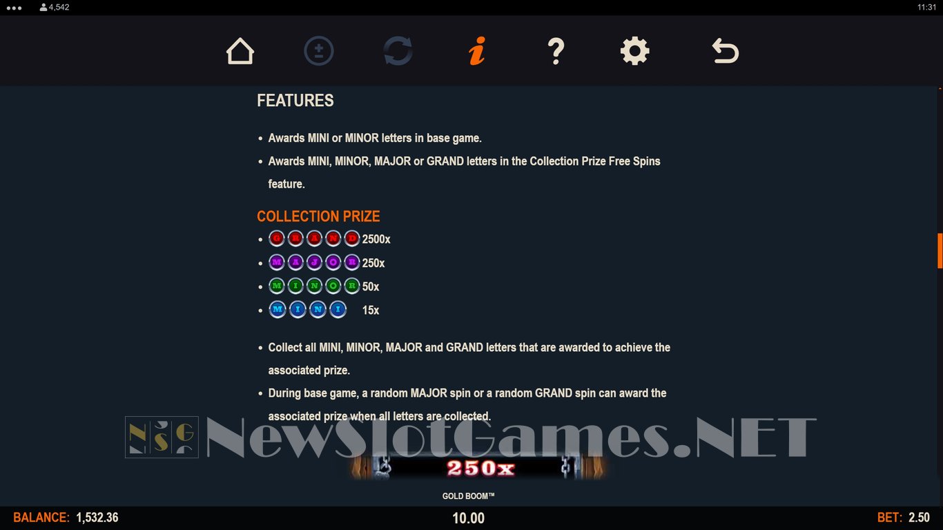 Gold Boom Slot Slot Image in Demo - pic. 11