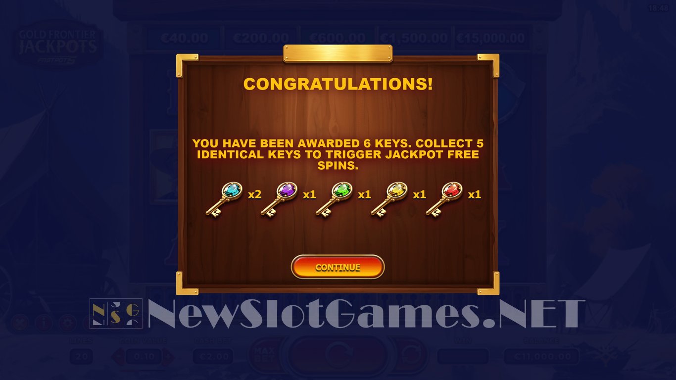 Gold Frontier Jackpots FastPot5 Slot Slot Image in Demo - pic. 2