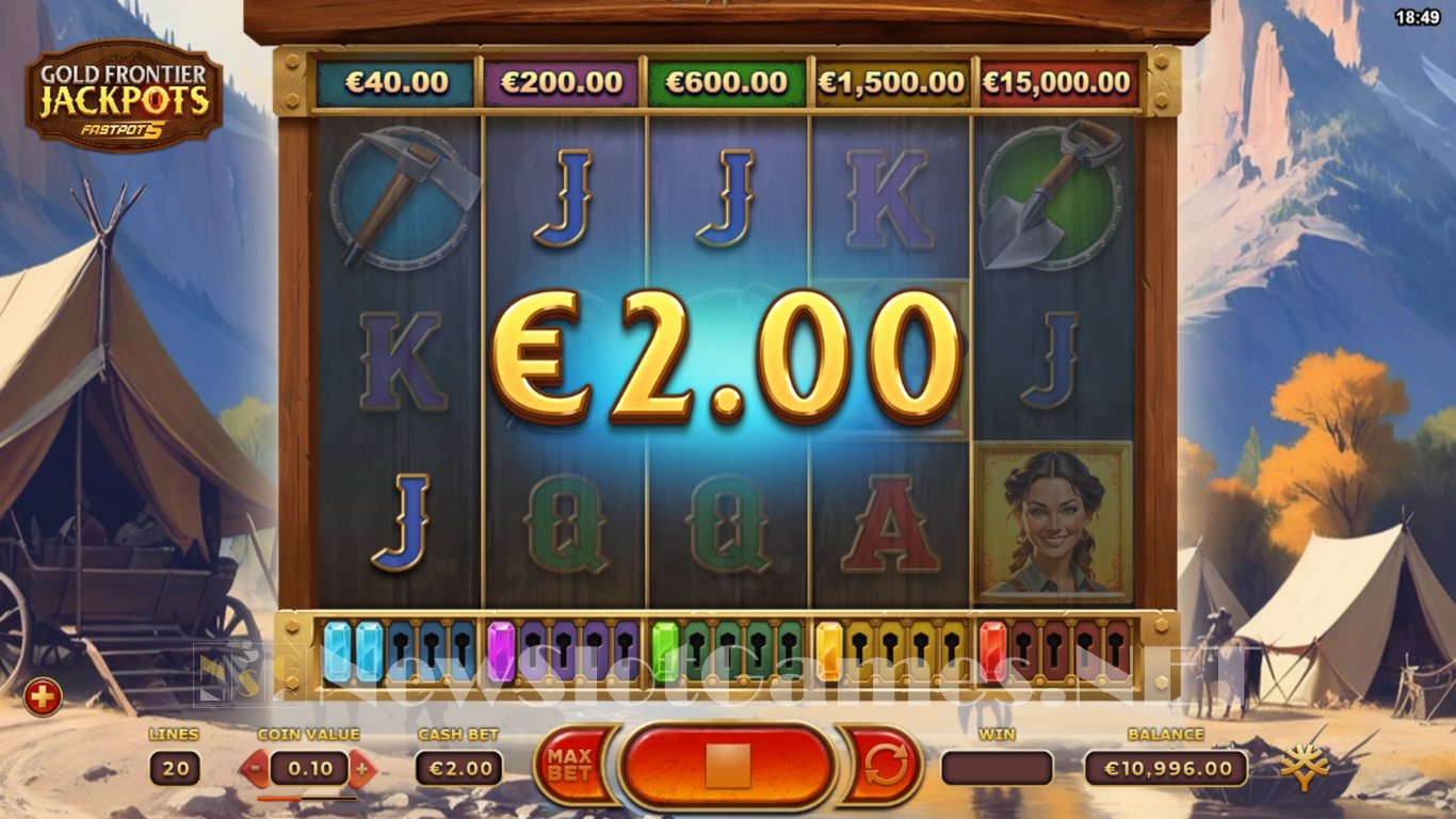 Gold Frontier Jackpots FastPot5 Slot Slot Image in Demo - pic. 4