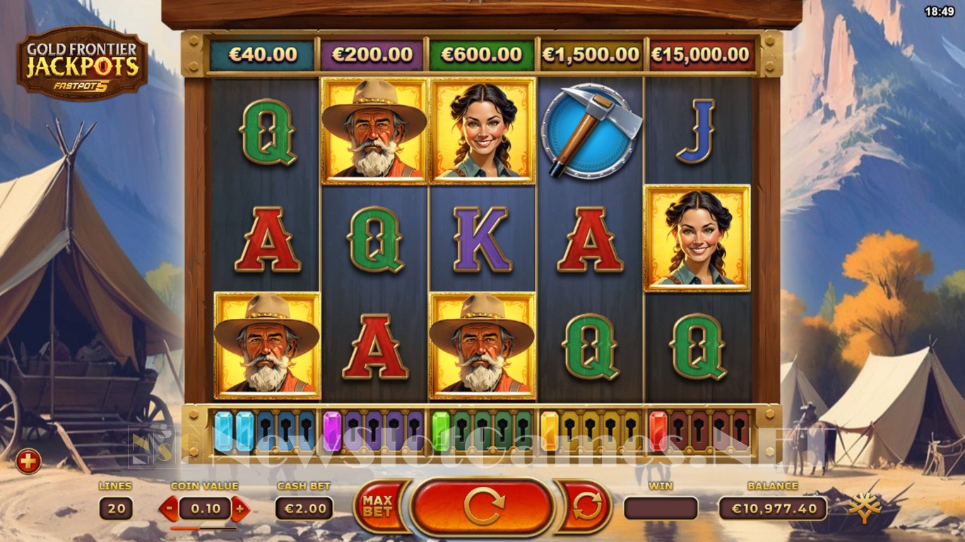 Gold Frontier Jackpots FastPot5 Slot Slot Image in Demo - pic. 9